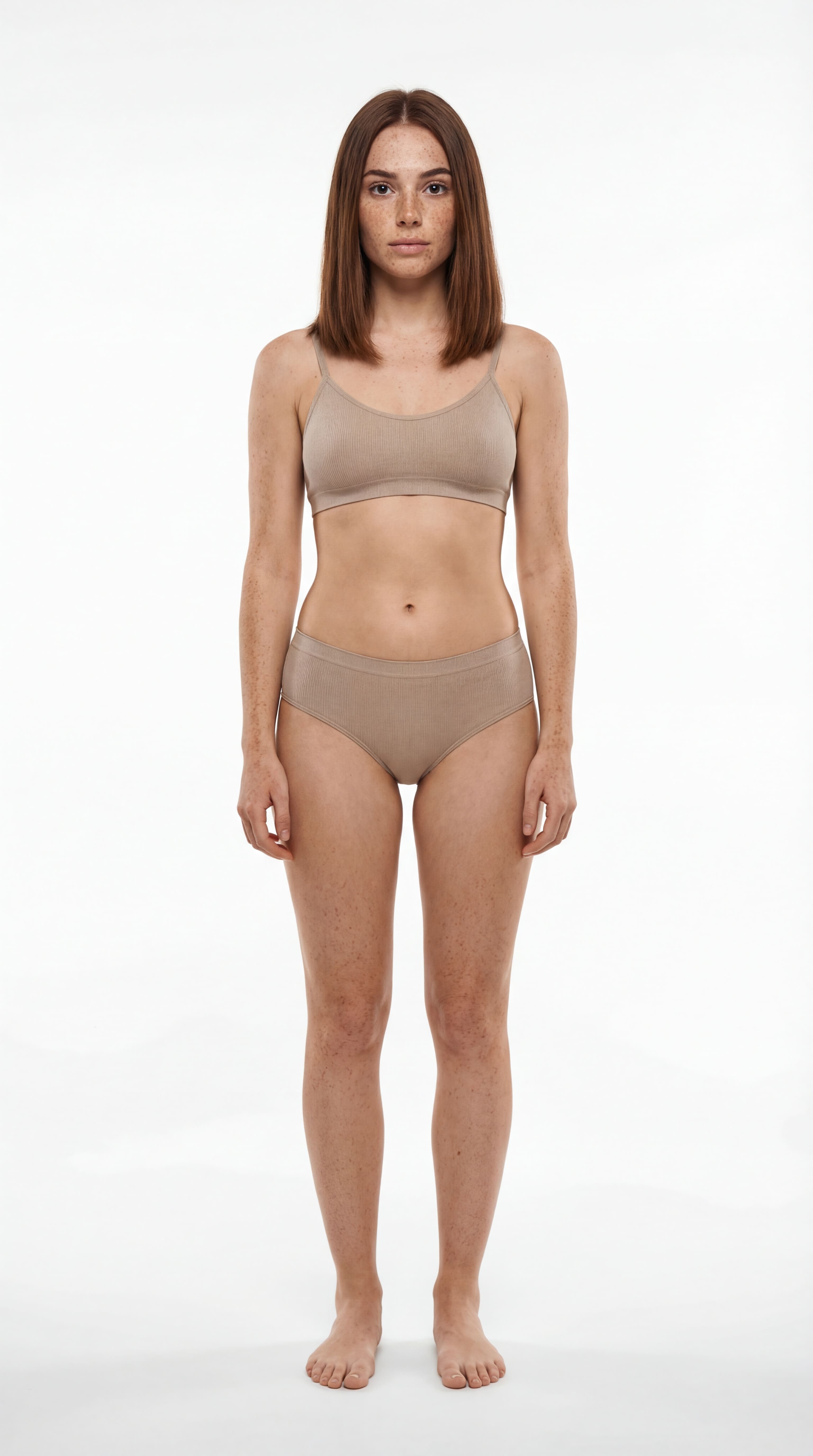 Base full-body model generated to prepare product styling.